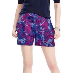 Banana Republic Painted Floral Shorts size 8